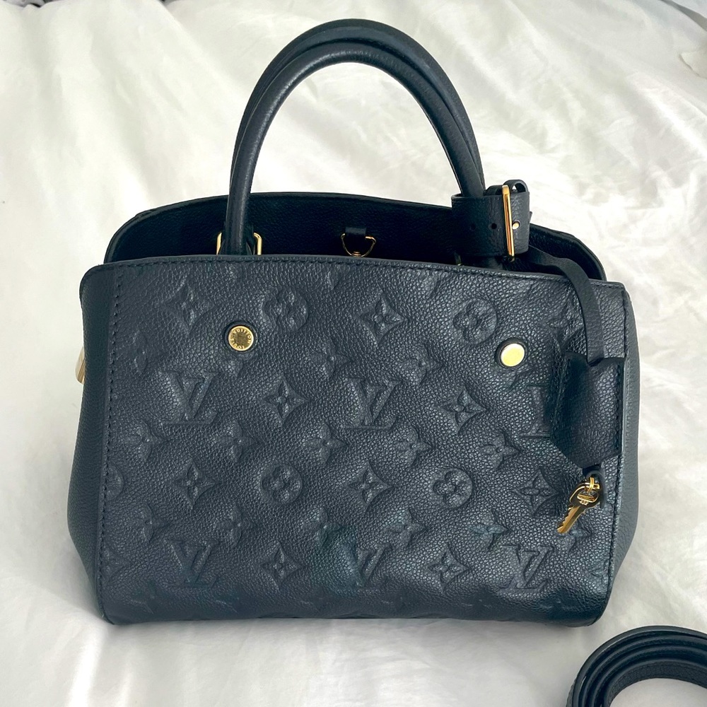 Louis Vuitton Empreint Montaigne - Black